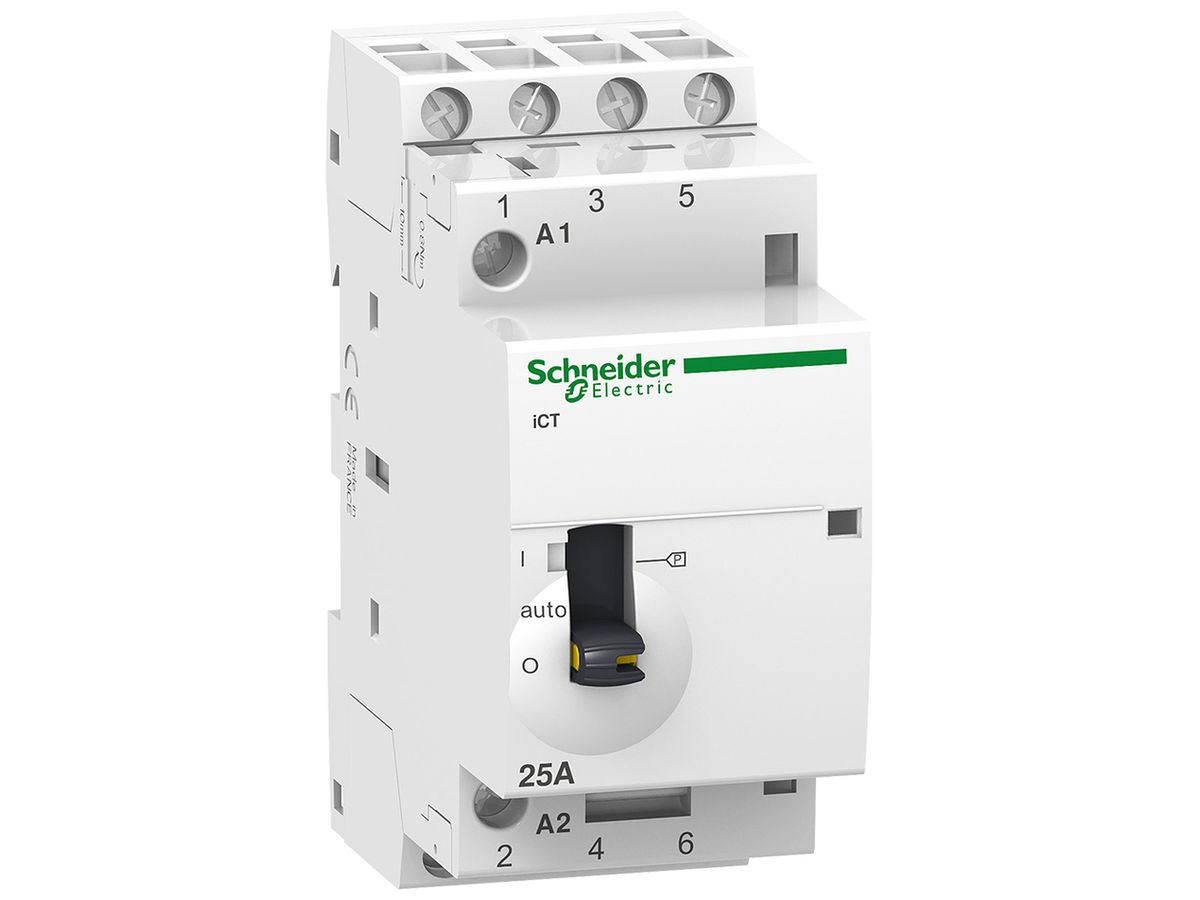 Installationsschütz SE iCT 4P 25A 220…240V AC 4S