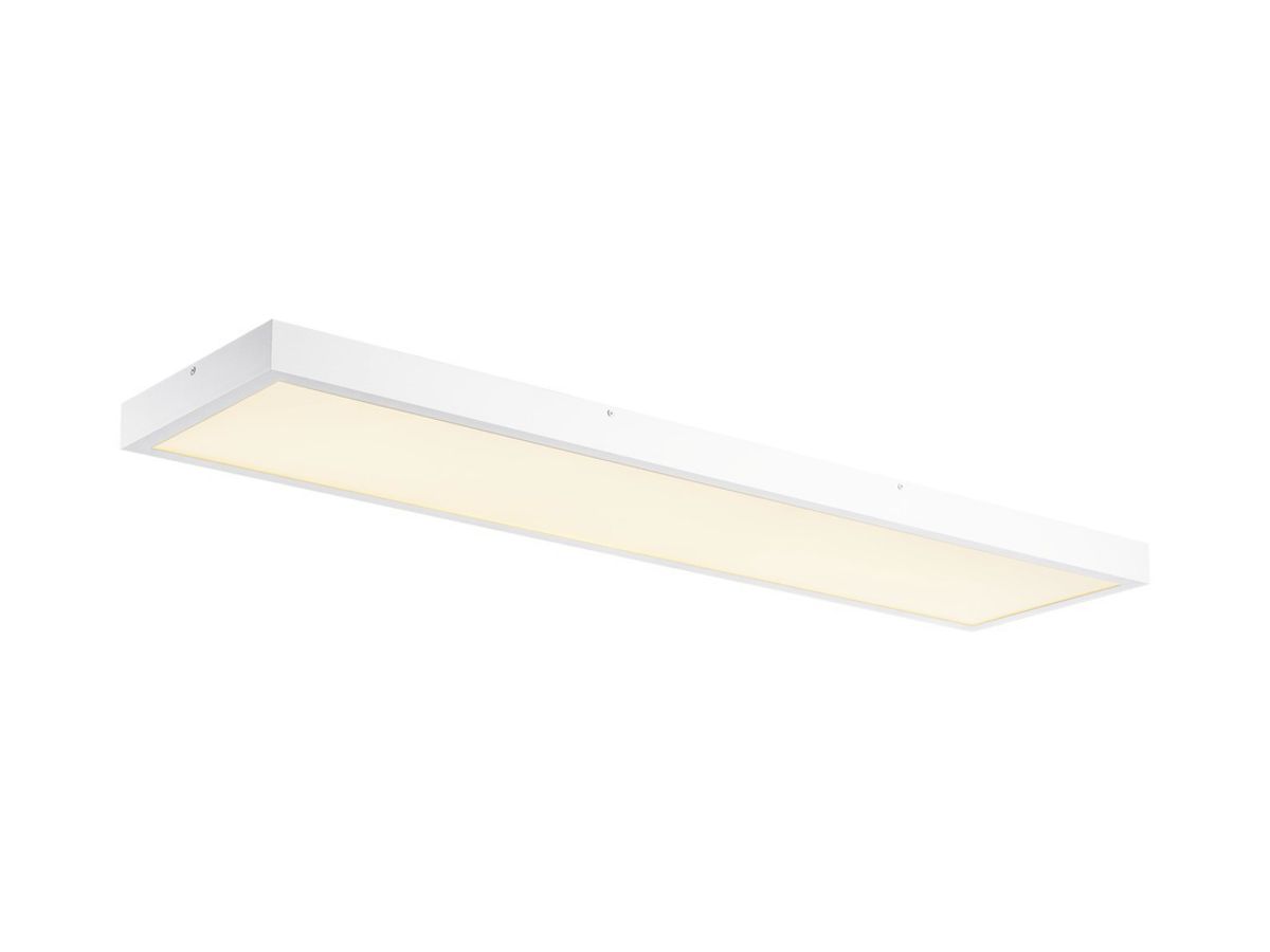 LED-Deckenleuchte SLV PANEL 300×1200 DALI 43W 3100lm 3000K UGR weiss