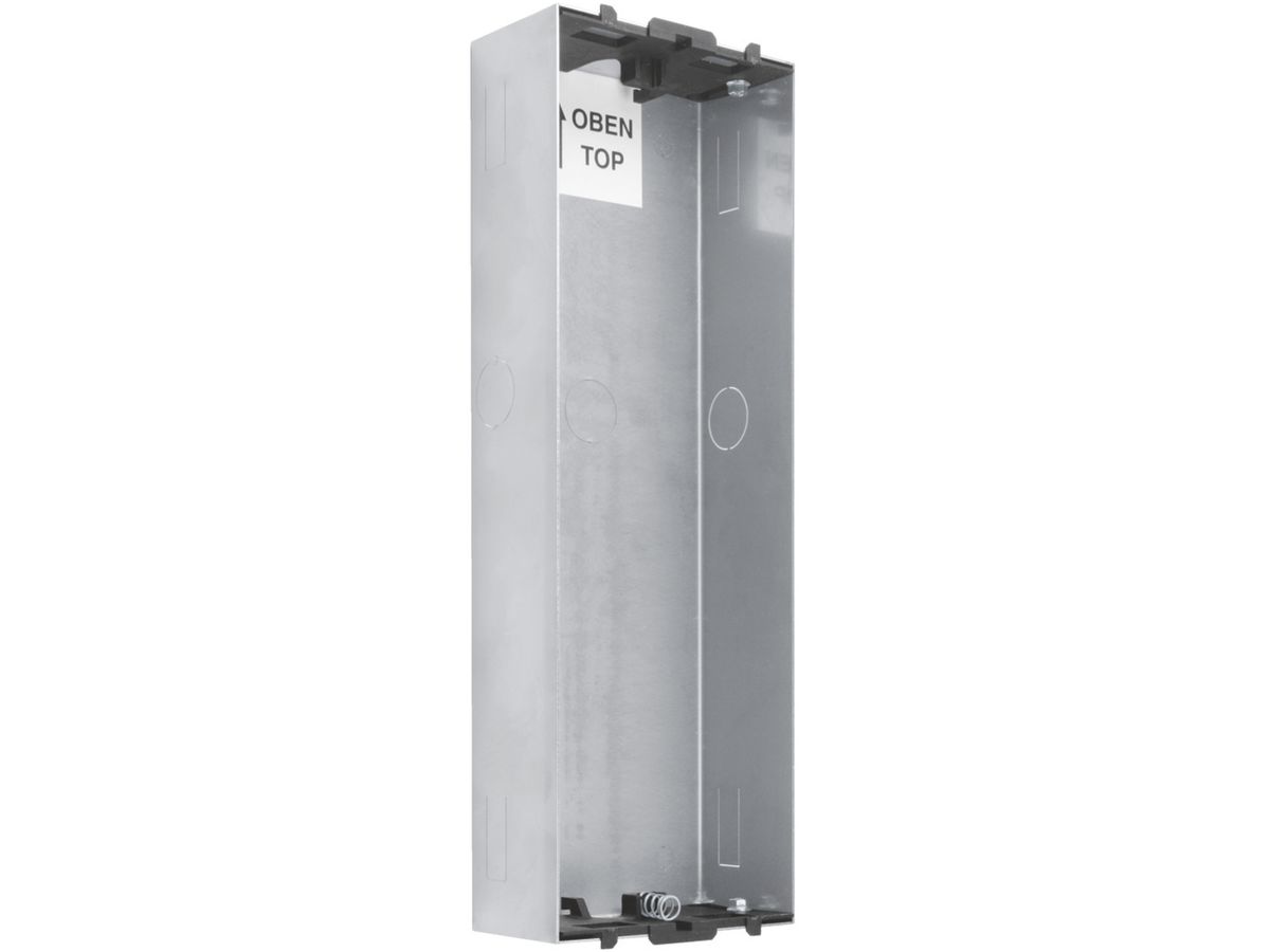 UP-Gehäuse für Türsprechanlage Hager elcom.one 270.2×92×47mm Edelstahl