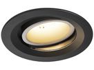 LED-Downlight SLV NUMINOS MOVE M 17.5W 1600lm 2700K 20° DIM Ø135×81mm sz/ws