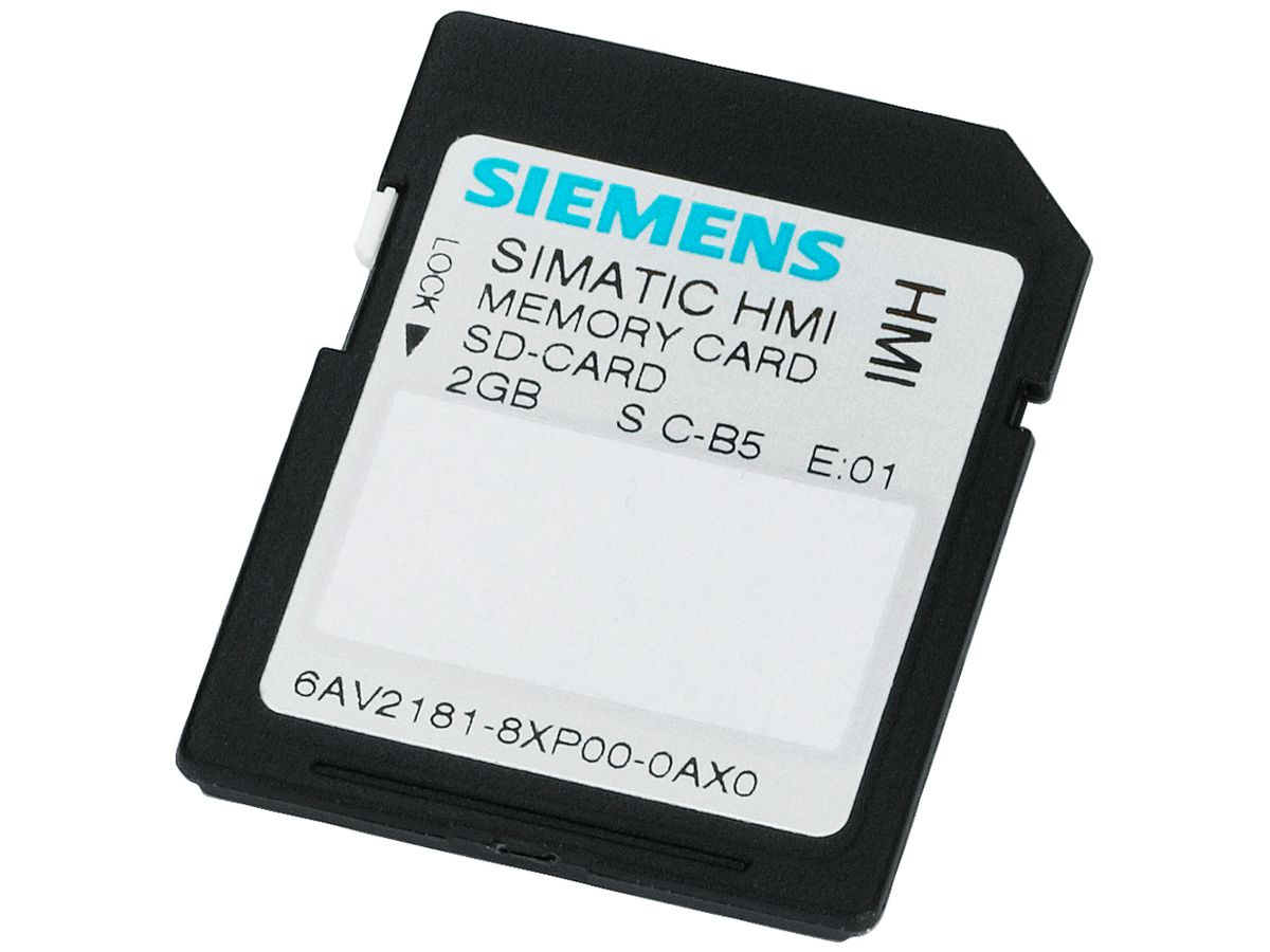 Speicherkarte Siemens für SIMATIC HMI SD-Card Flash-EPROM 2GB