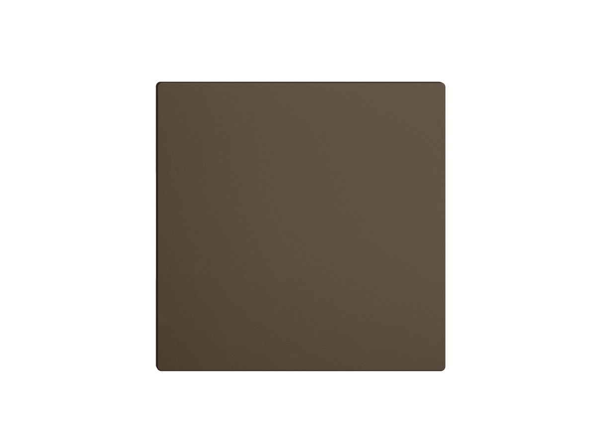 Frontplatte EDIZIOdue coffee 60×60mm f Blindabdeckung