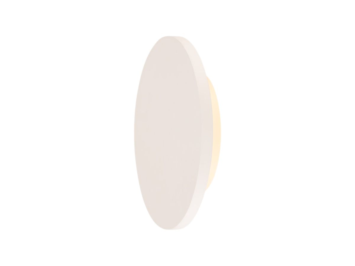 LED-Wandleuchte SLV PLASTRA ROUND, 7.4W 400lm 3000K Gips IP20 weiss