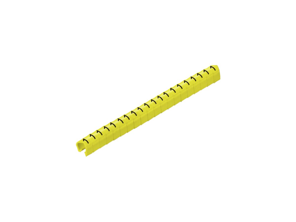 Leitermarkierer Weidmüller CLI C MP für Ø4…5mm 3×6mm Aufdruck: 7, gelb
