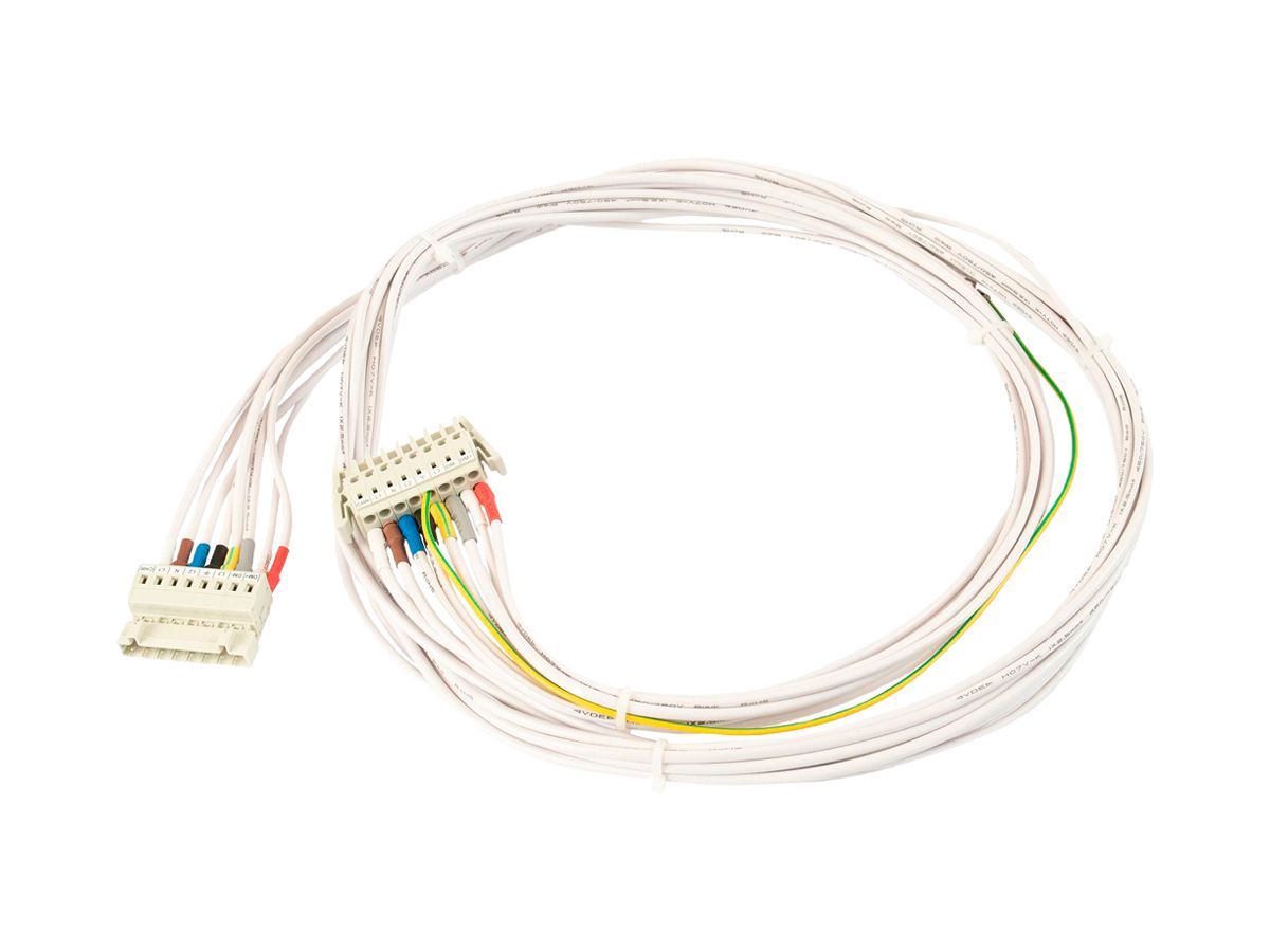 Durchgangsverdrahtungssatz für LINEAlock Blinddeckel, 8-polig, 1.5 m