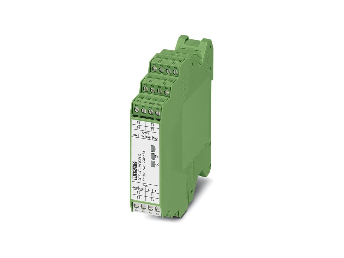 Kommunikationsmodul Phoenix Contact SCK 8-fach RS-485 Modbus/RTU