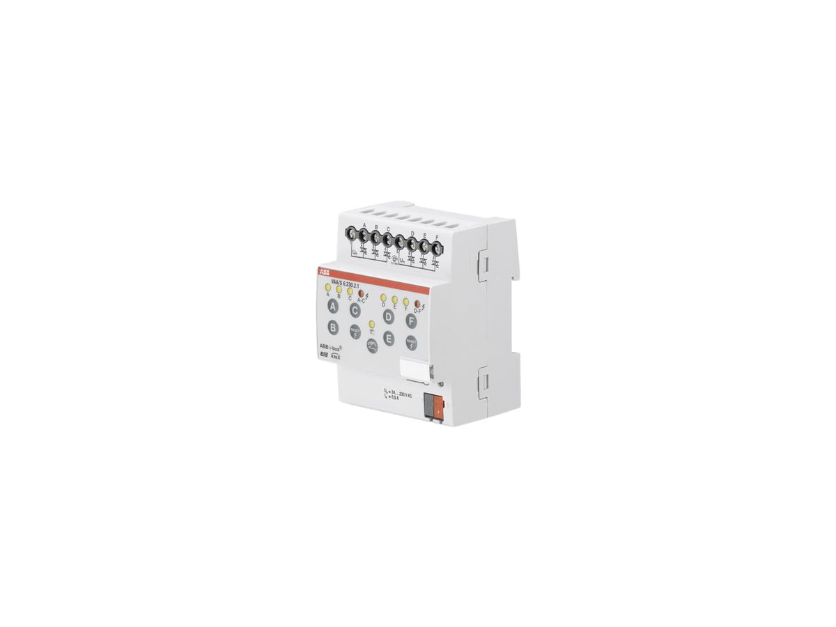 REG-KNX-Heizungsaktor ABB 6-fach 160mA 24…230VAC