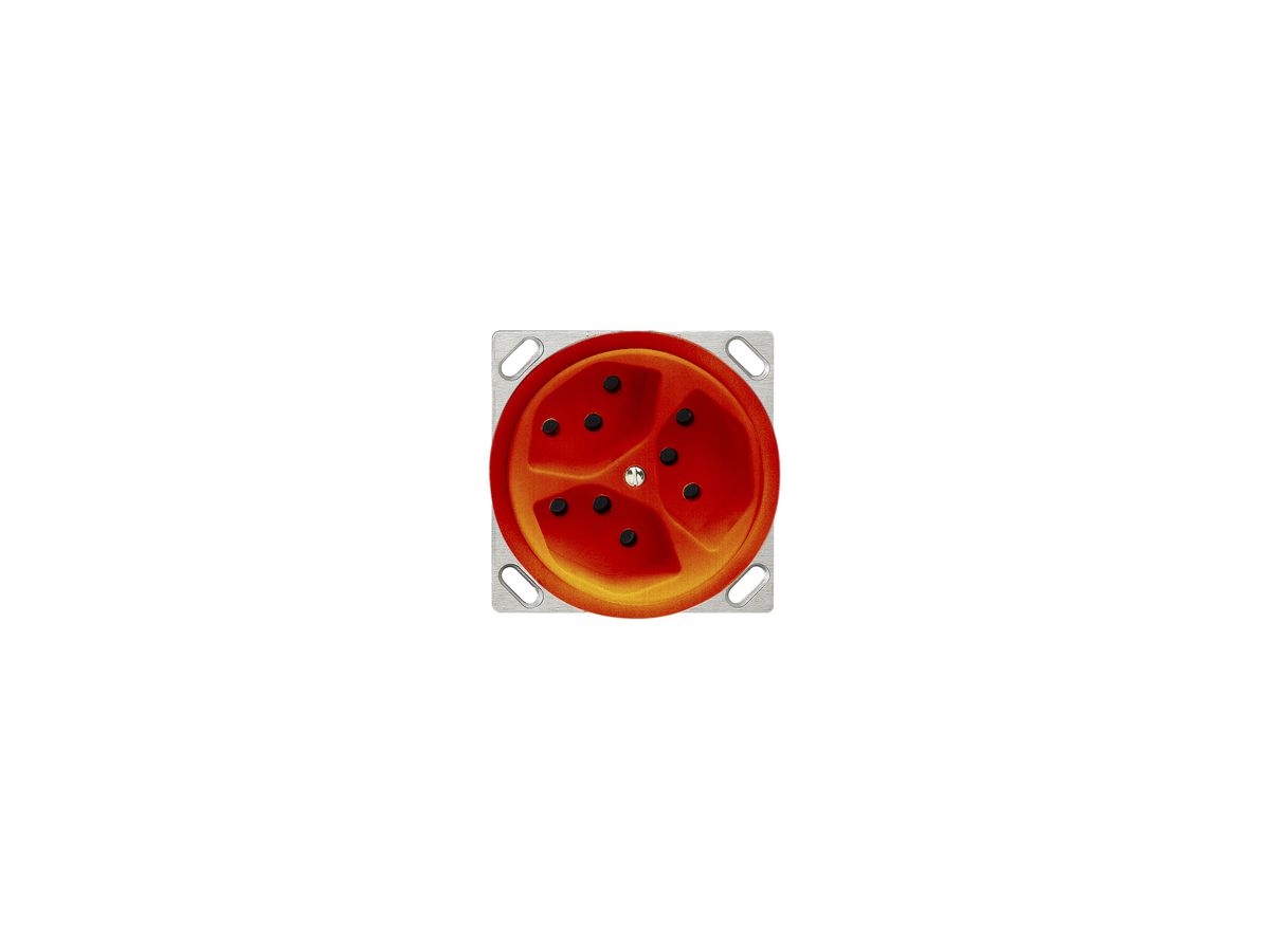 EB-Steckdose FH 3×T13 JK orange