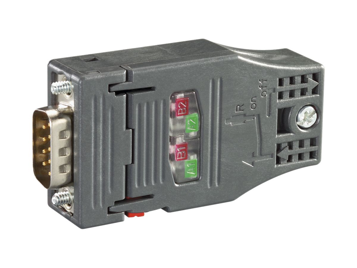 Steckverbinder Siemens PB FC RS-485 Plug Sub-D 9P 12Mbit/s 180° Kunststoff