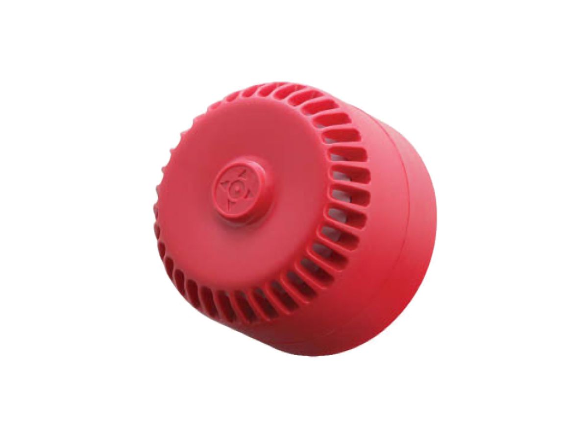 Schallgeber elektronisch Comax SOP 86…264VAC rot