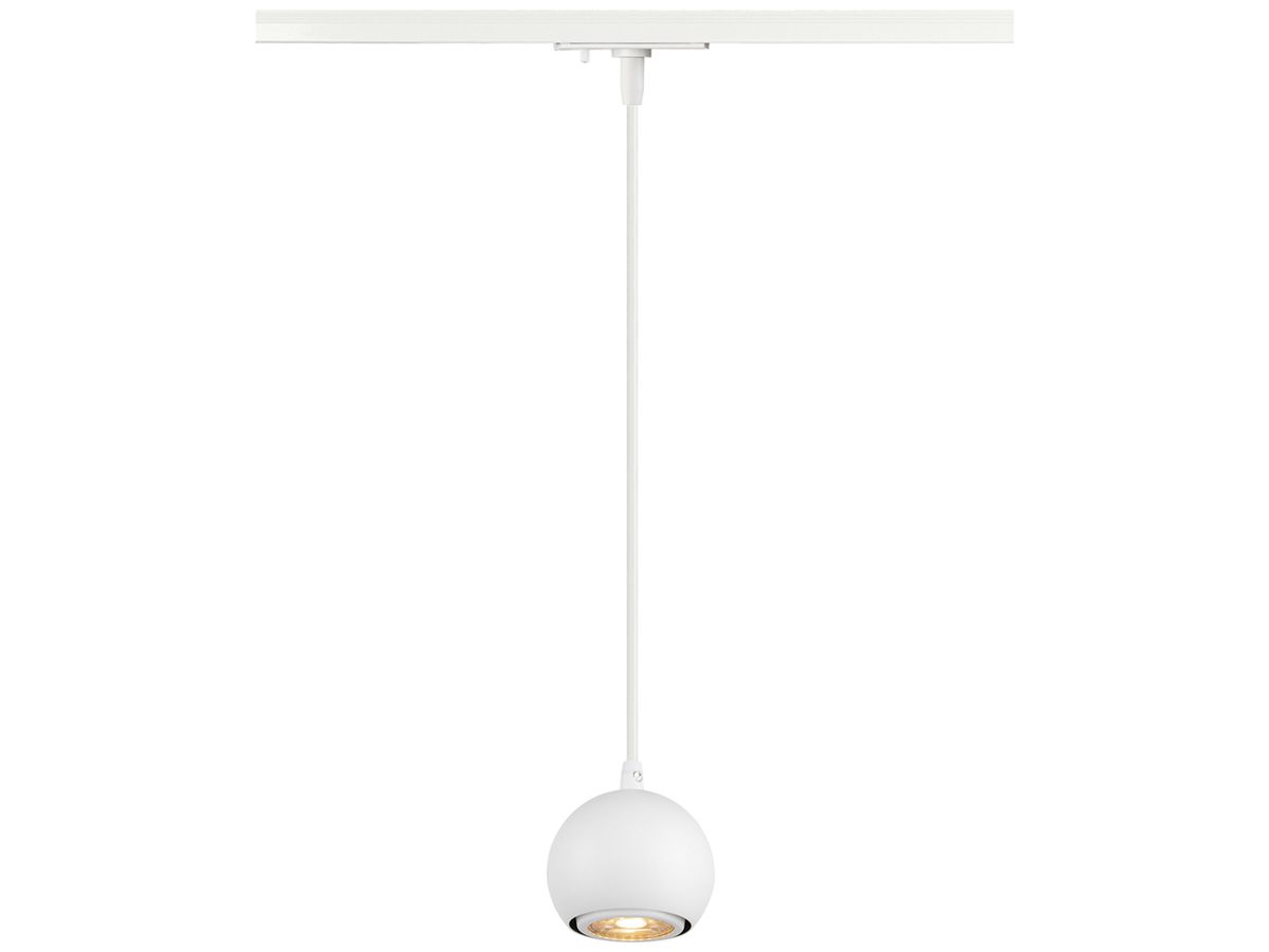 Pendelleuchte SLV LIGHT EYE 90 AD1PH GU10 1×6W DIM Ø89mm weiss