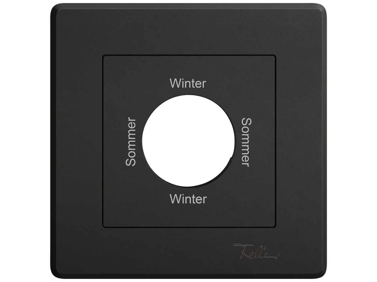UP-Montageset EDIZIO.liv SNAPFIX® f.Drehschalter m.Schloss Som-Win-Som-Win sz