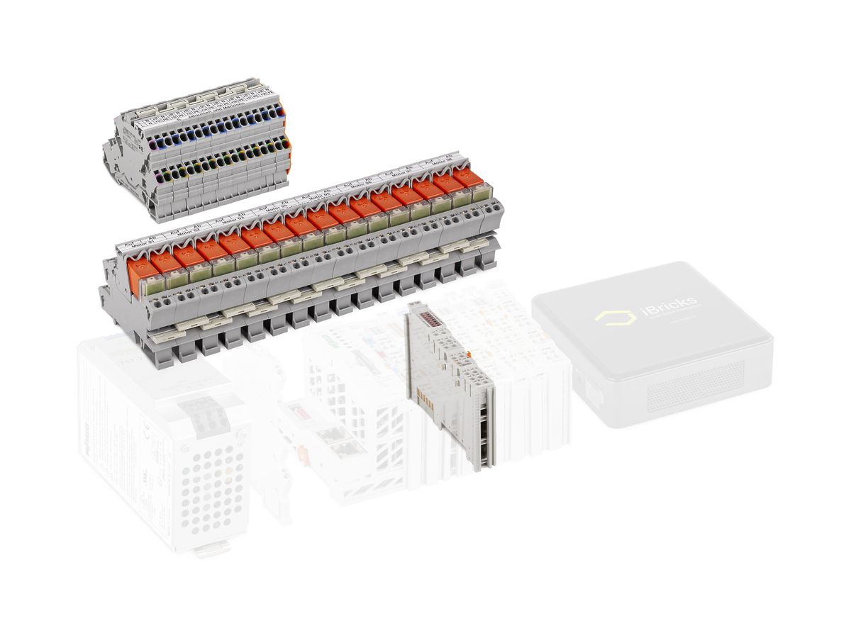 SPS-Erweiterungs-Set WAGO "Jalousie", 8-Kanal-Jalousiemodul, 230V