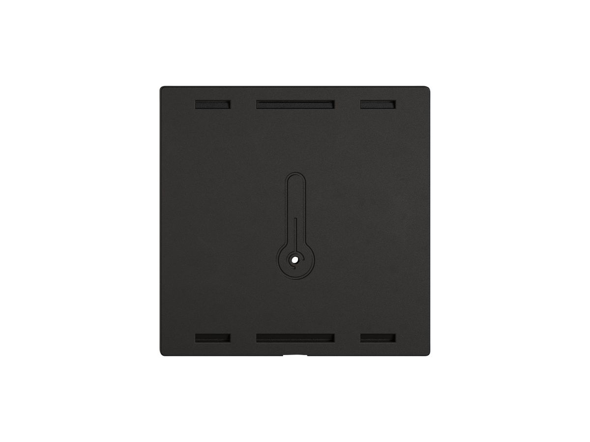 Abdeckset EDIZIO.liv Wiser SNAPFIX® für Raumtemperatursensor 60×60mm sz
