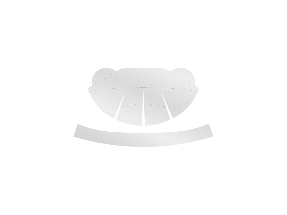 Linsenabdeckung ESYLUX WILMA farblos