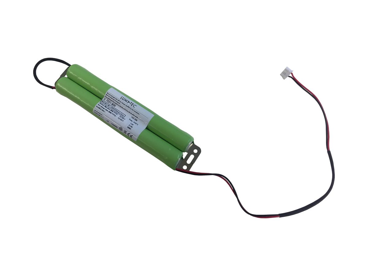 Notlicht-Akku Lumatec LL 7221-B00, 7.2V 2.1Ah