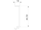 Trennwand Bettermann für GK 70 70×2000mm PVC