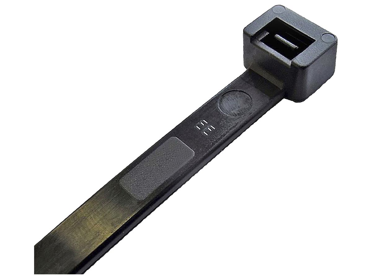 Kabelbinder UV Plica 3.5×200mm schwarz