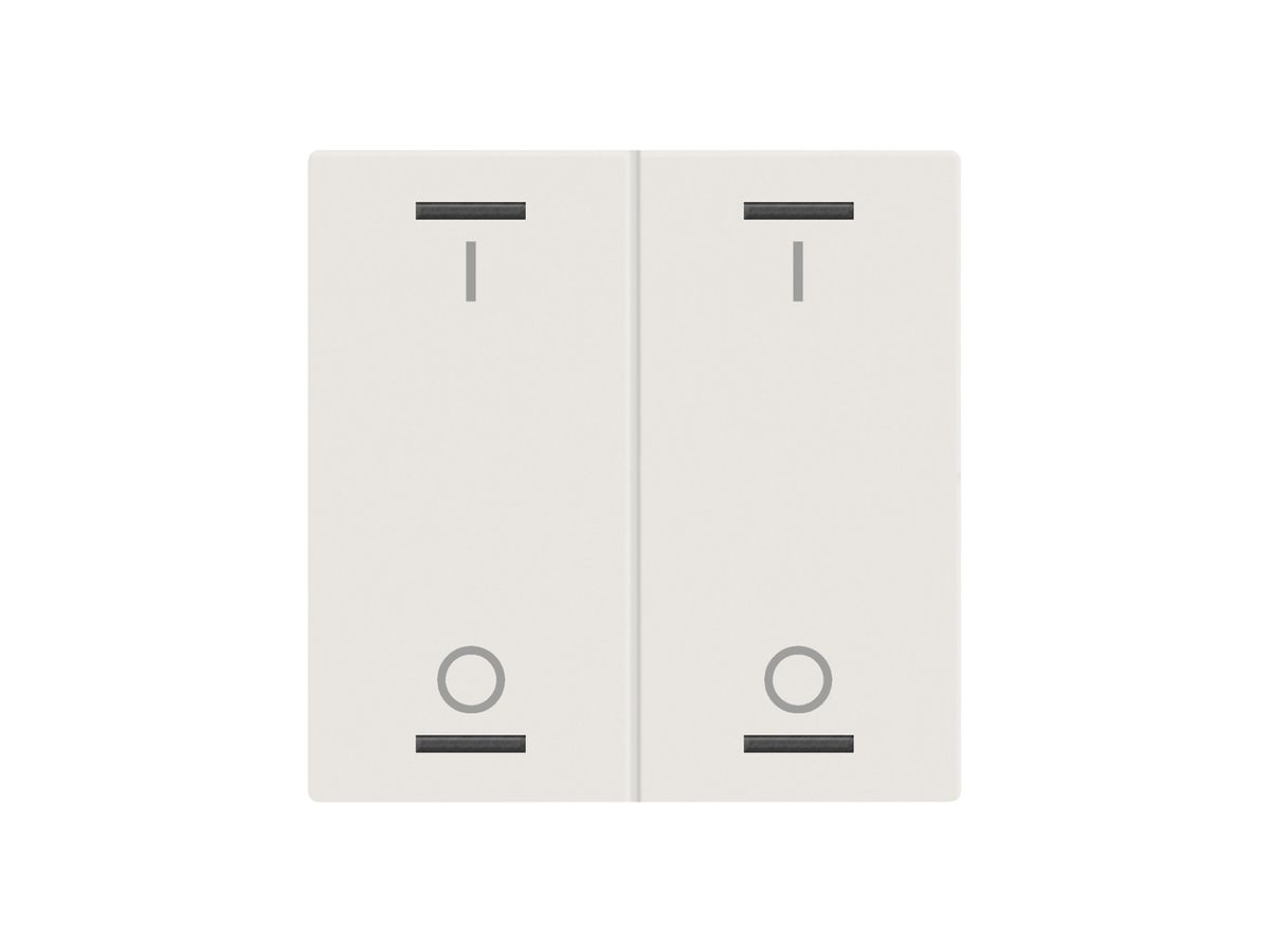 Wippe MDT BE-TAL60W211.B1 1T/4B f.Sensortasten weiss matt "I/O"