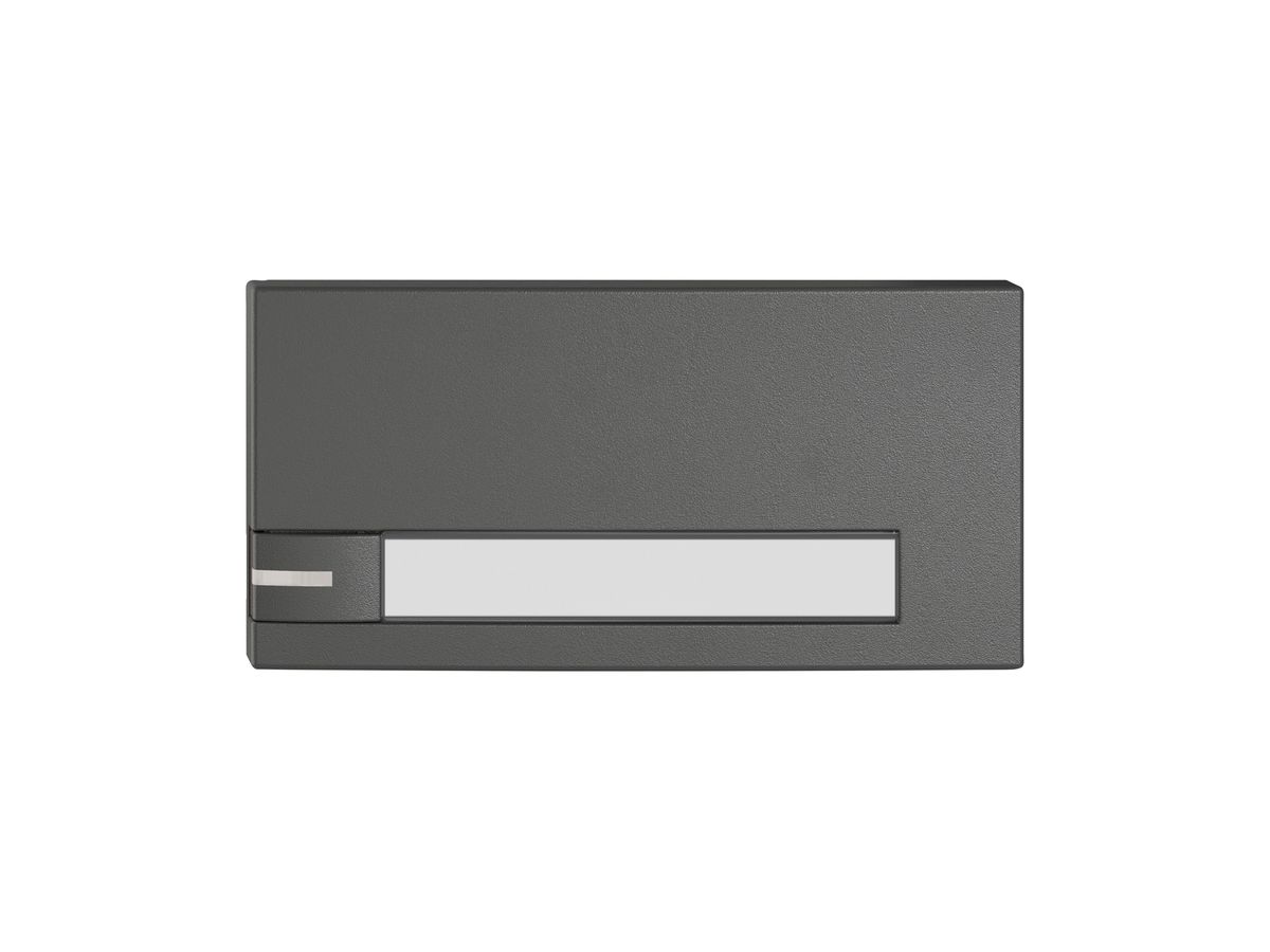 Taste 1/2 EDIZIO.liv SNAPFIX® f.KNX-&UNI m.LED m.Papier 1-Tastenbed.dgu