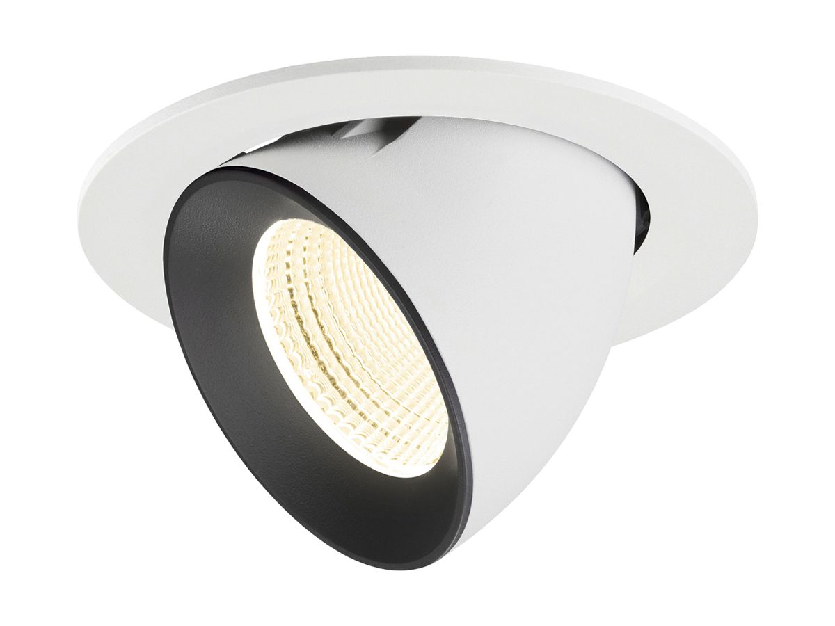 LED-Downlight SLV NUMINOS GIMBLE L 17W 2700lm 4000K WB DALI Ø145 ws/sz