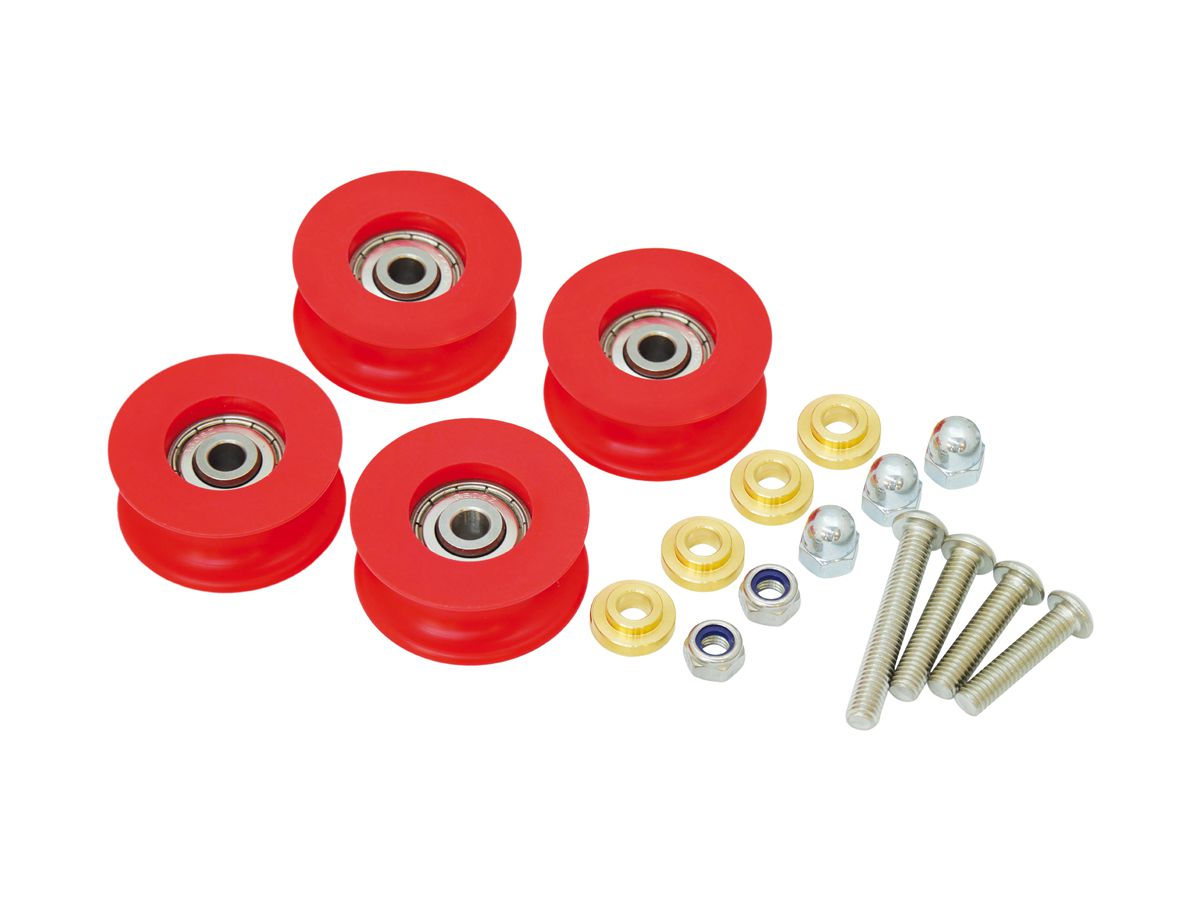 Auslaufrollen-Set RUNPOTEC, für Stahlhaspel Ø 730/1000mm