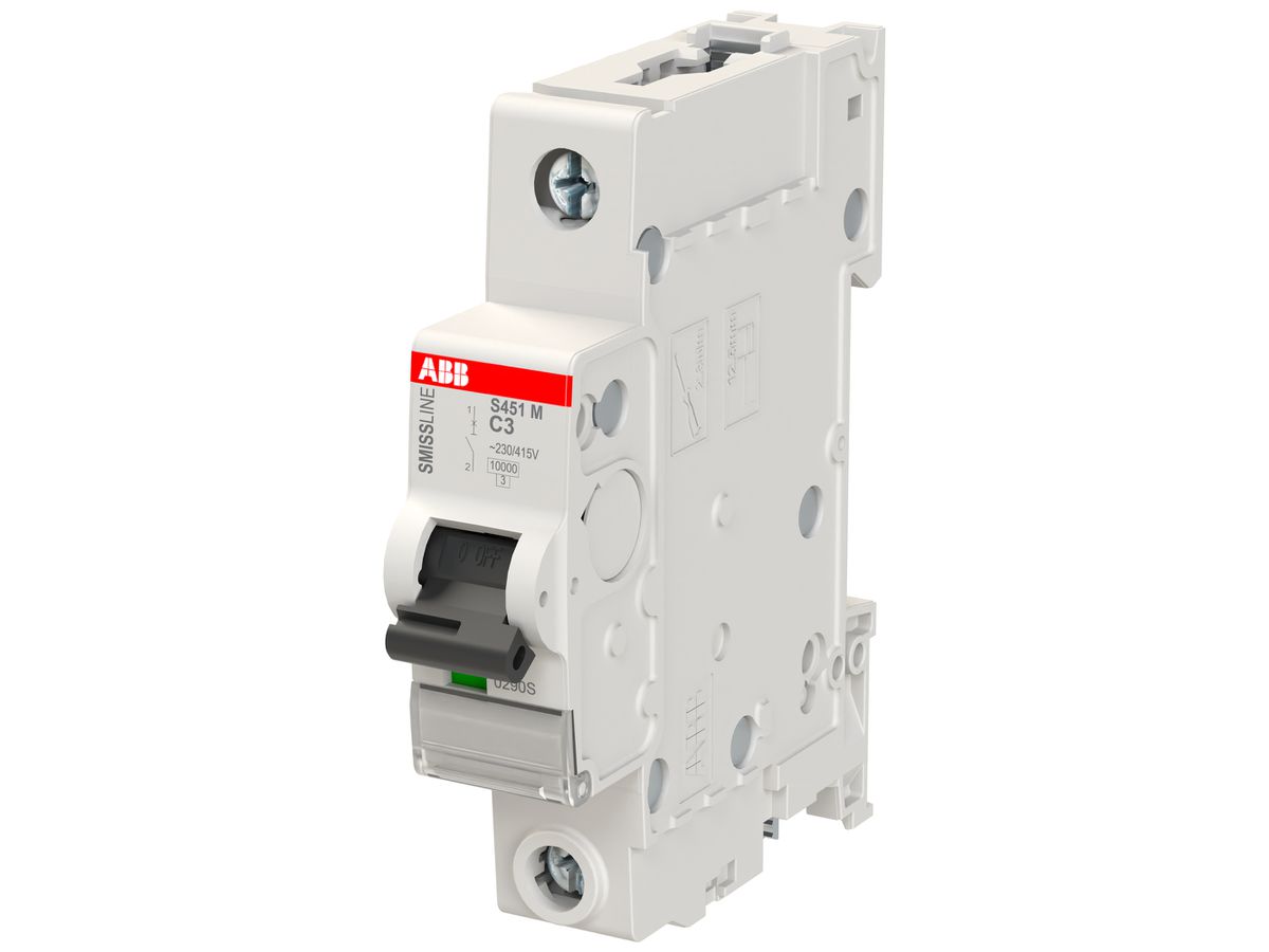 Leitungsschutzschalter SMISSLINE CLASSIC 1×3 C 10kA