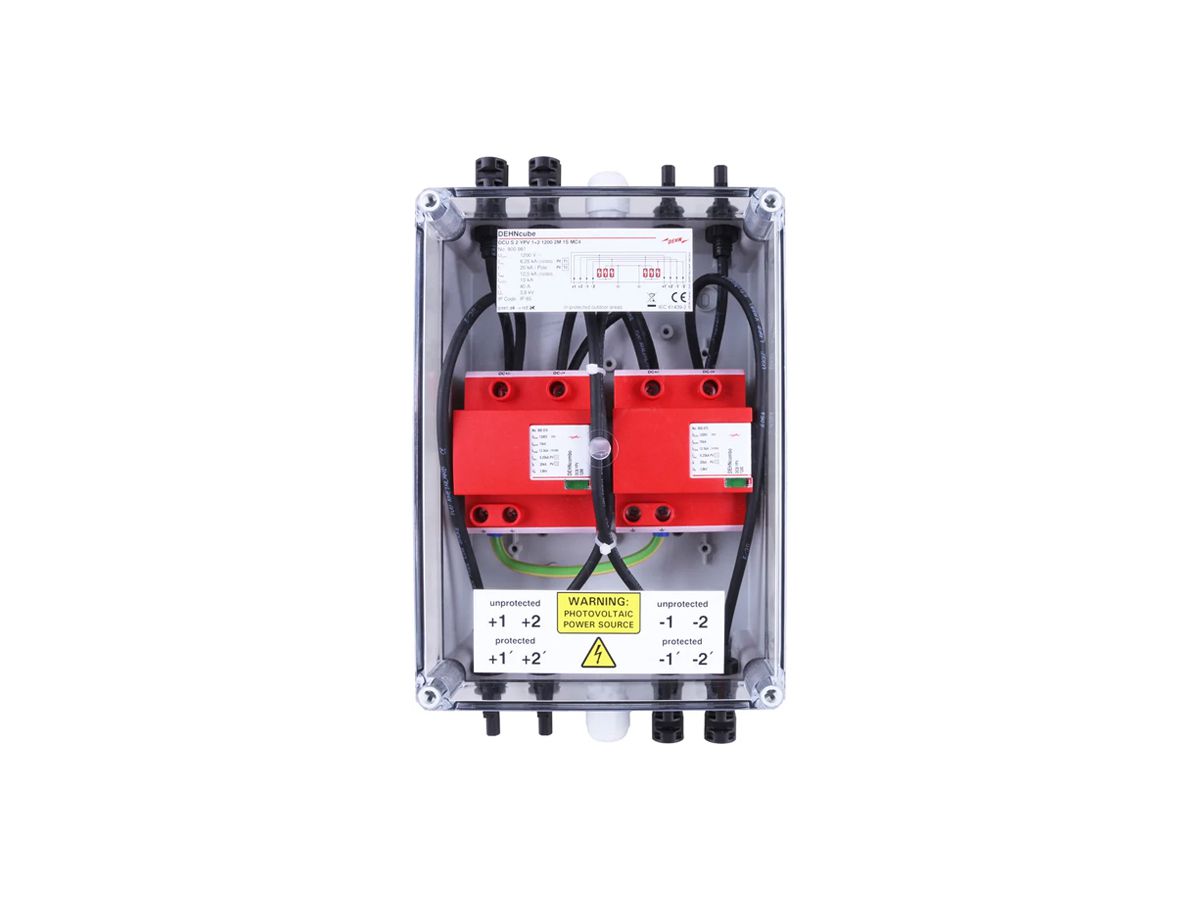 Generatoranschlusskasten DEHN SE DCU S 2 YPV 1+2 1200 2M 1S