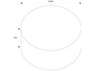 Leuchtenschirm SLV PARA DOME Ø308×206mm Aluminium grau