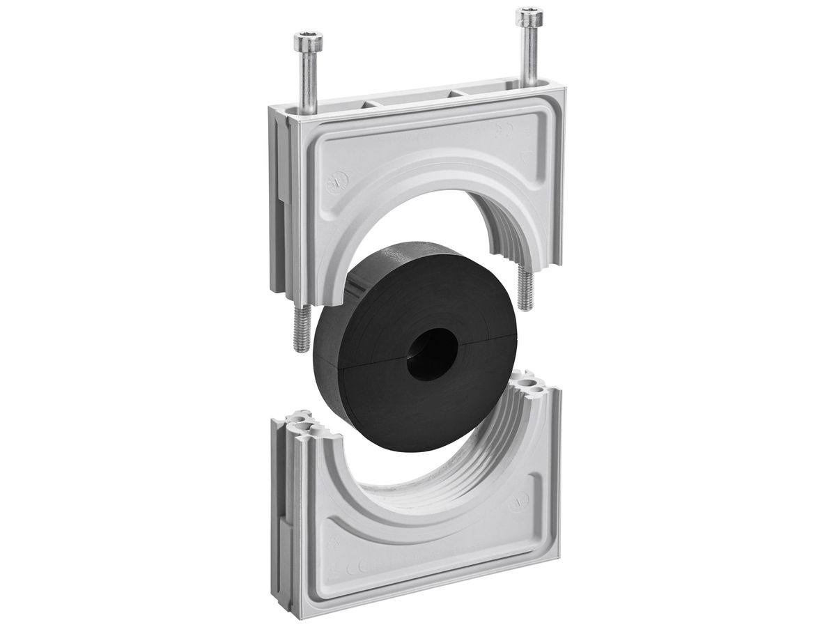 Flansch Hager HAK 102×135×28mm Kunststoff 20…68mm