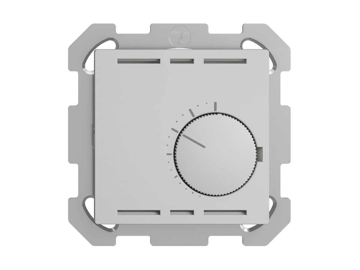 UP-Raumthermostat EDIZIOdue hellgrau ohne Schalter