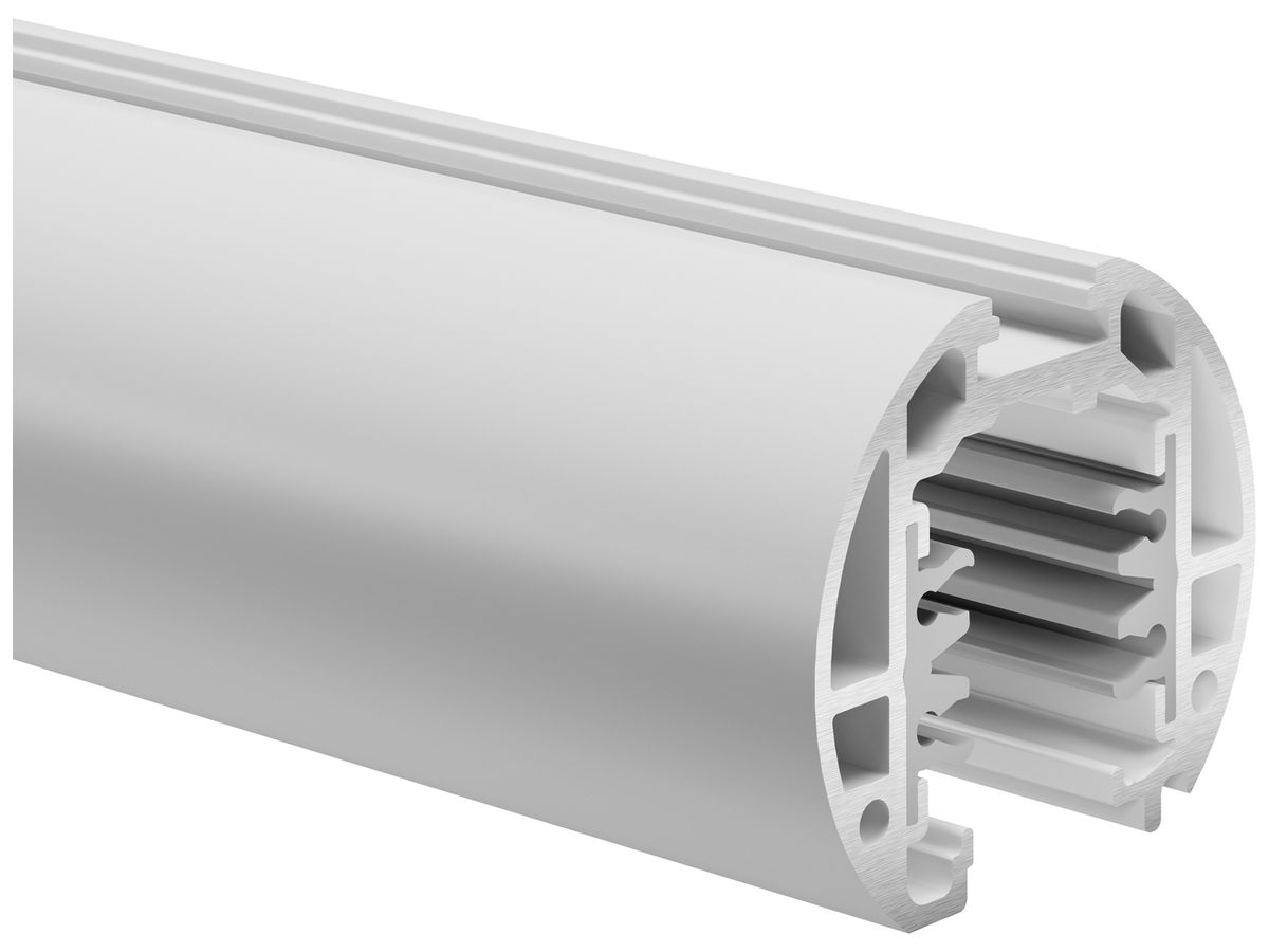 AP-Stromschiene Sylvania Lytespan ROUND 220…240V 3-Phasen DALI Al 2m weiss
