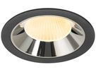 LED-Downlight SLV NUMINOS XL 24W 3600lm 3000K NB DALI Ø145 sz/cr