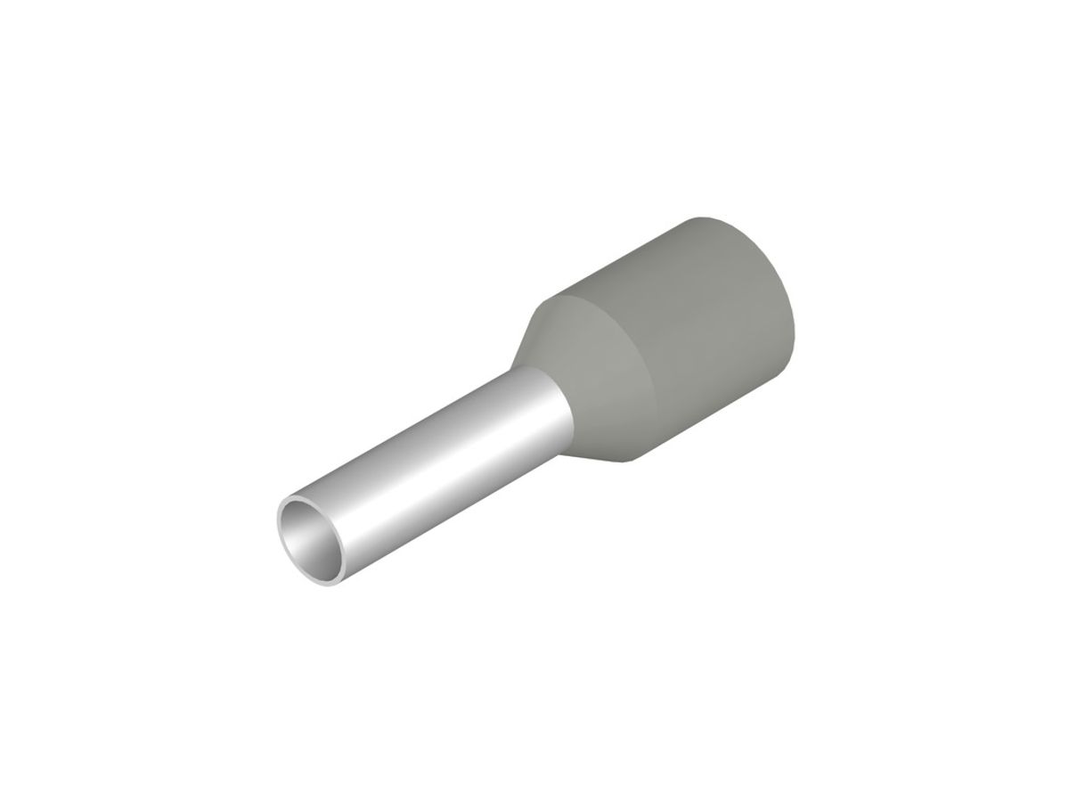 Aderendhülse Weidmüller H isoliert 2.5mm² 8mm grau Telemecanique Mehrfachbeutel