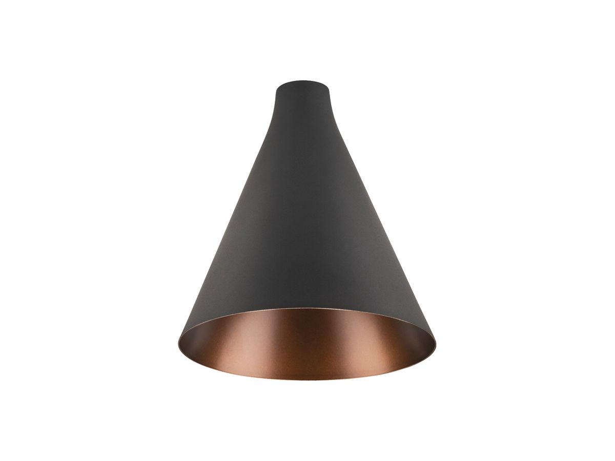 Leuchtenschirm SLV LALU CONE Stahl Ø152×170mm schwarz Bronze unifarbig