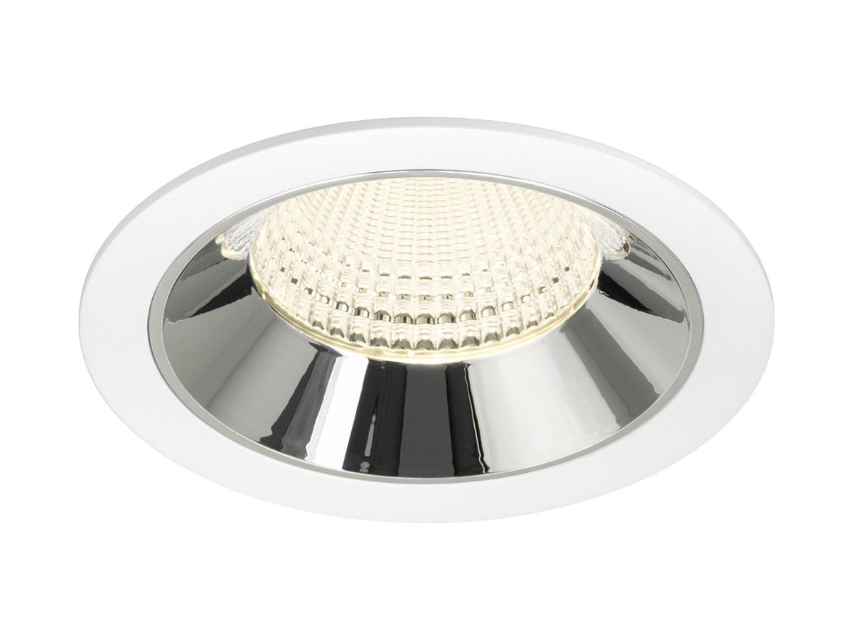 LED-Downlight SLV NUMINOS XL 24W 3800lm 4000K WB DALI Ø145 ws/cr