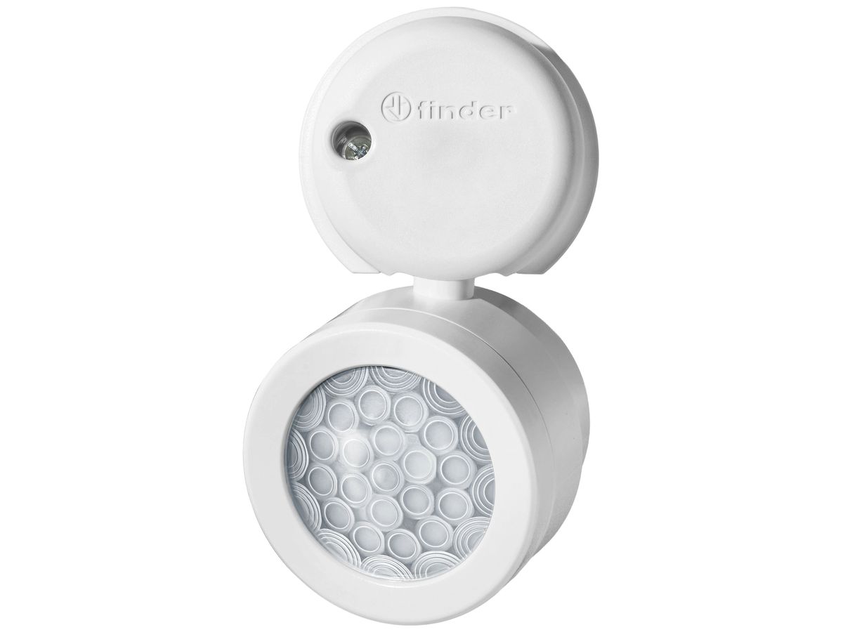 AP-Bewegungsmelder FINDER 18.71 230V 1000W 110° IP40 weiss