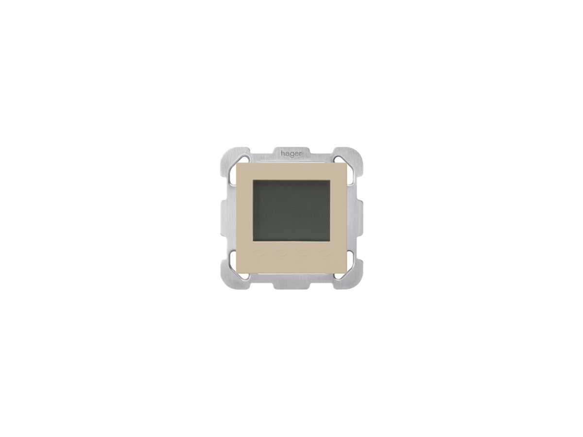 UP-Raumthermostat Hager kallysto B mit Display beige