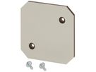 Montageplatte Hensel, Isolierstoff 4mm stark, für Leergehäuse EB 04…
