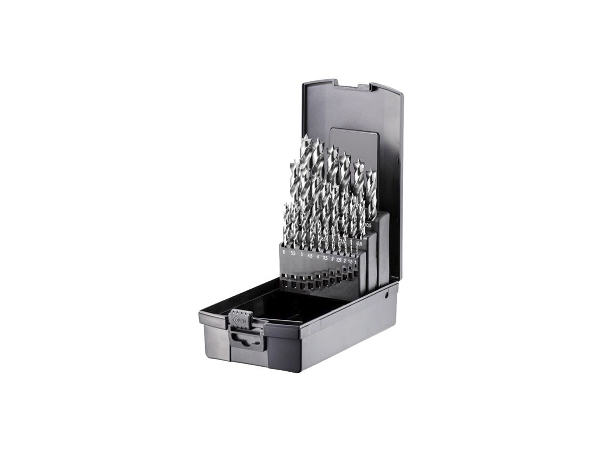 Bohrer-Set EFCO HSPB HSS-G 25×Ø1…13mm