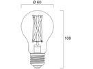 LED-Lampe Sylvania ToLEDo Retro E27 7W 806lm 2000…6500K Typ A
