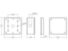 AP-Gehäuse Tridonic ACU 033 IP65 weiss