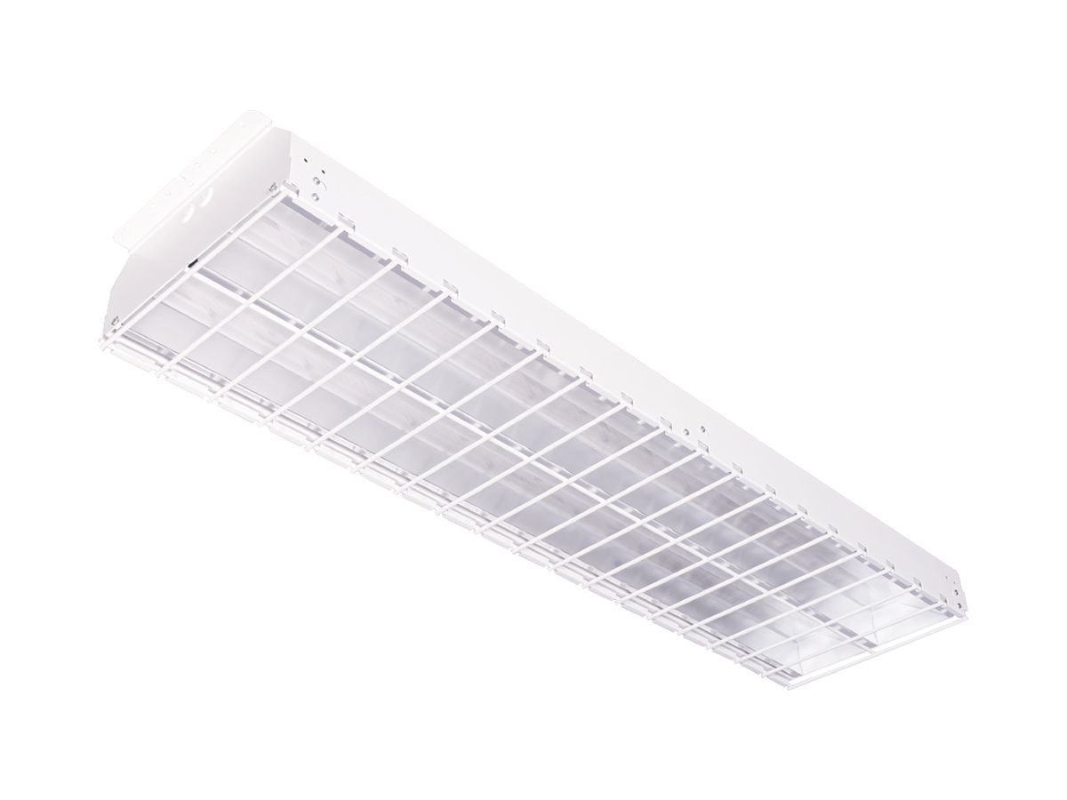 LED-Deckenleuchte SG Arena Sport 140W 20540lm 840 IP23 DALI 1205×305mm weiss