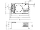 EB-Bewegungsmelder Tridonic smartSWITCH MB f IP20 HF weiss