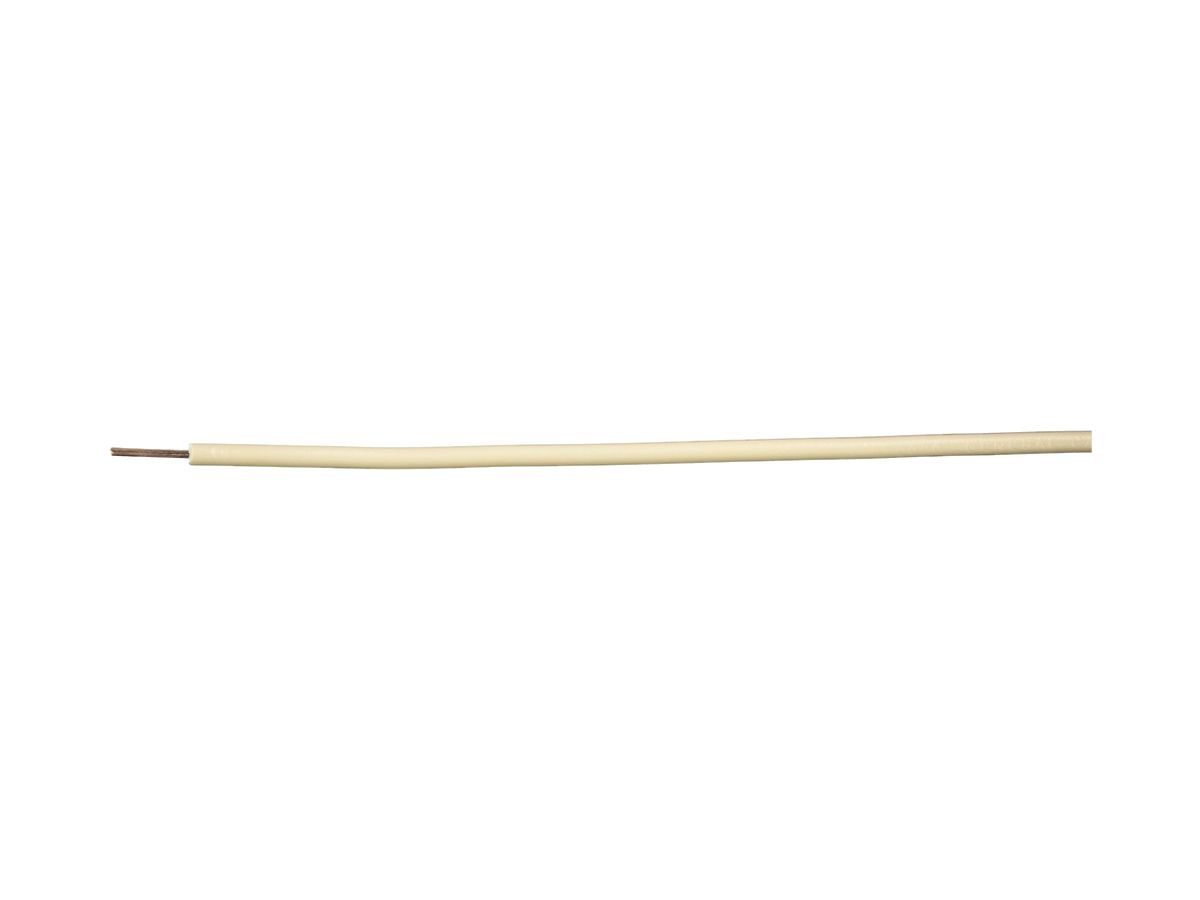 N-Draht H07Z1-U halogenfrei 1.5mm² 450/750V beige Cca
