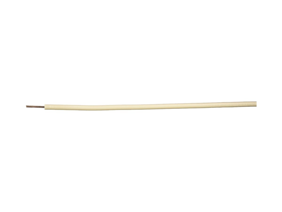 N-Draht H07Z1-U halogenfrei 1.5mm² 450/750V beige Cca