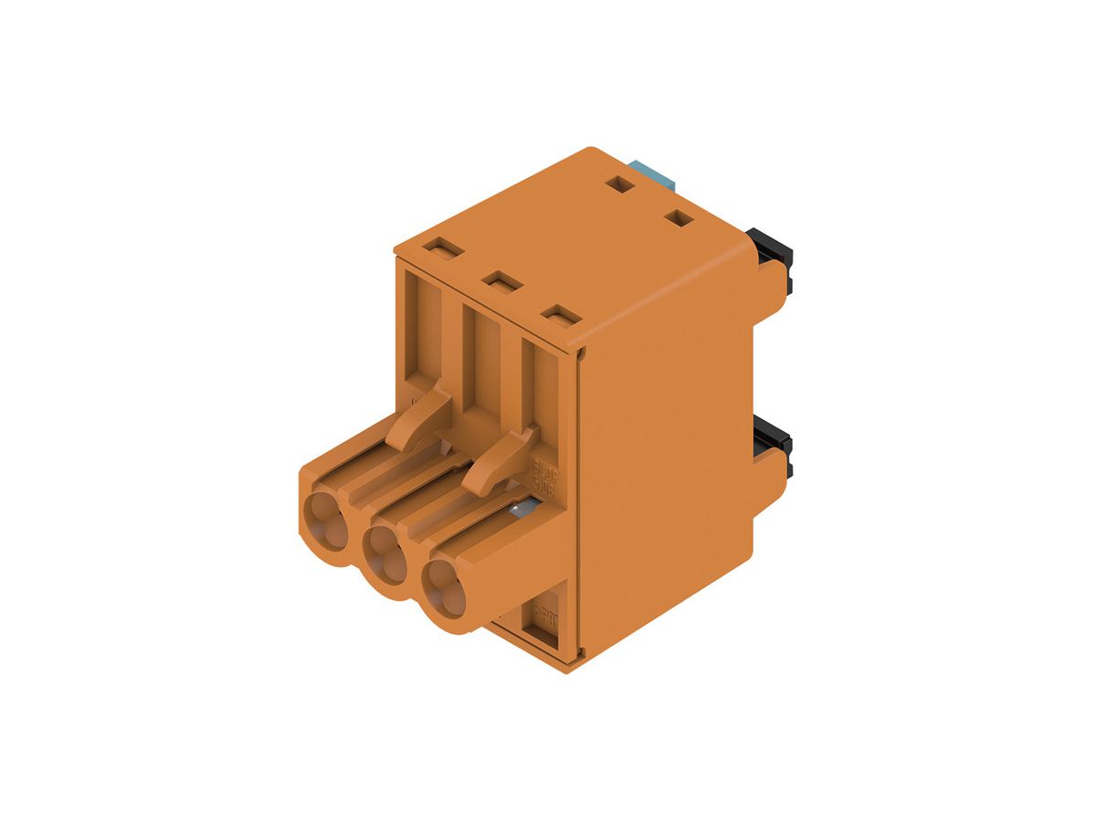 Buchsenstecker WM Signal BLDF 5.08/03/180 SN OR BX SO 3L 180° 5.08mm or