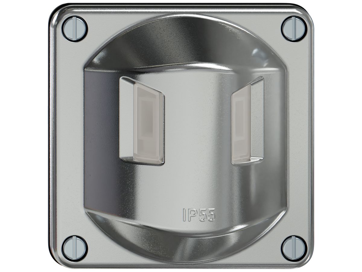 Bewegungsmelder ELEMENT pirios PIR 180° IP55 aluminium