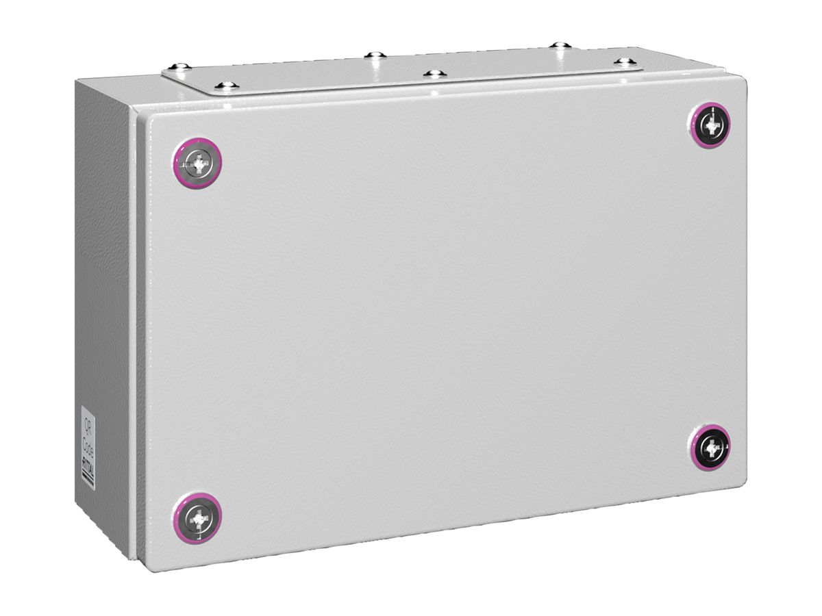 Kleingehäuse Rittal KX Klemmenkasten, Flansch, IP55, 300×200×120mm, Stahlblech