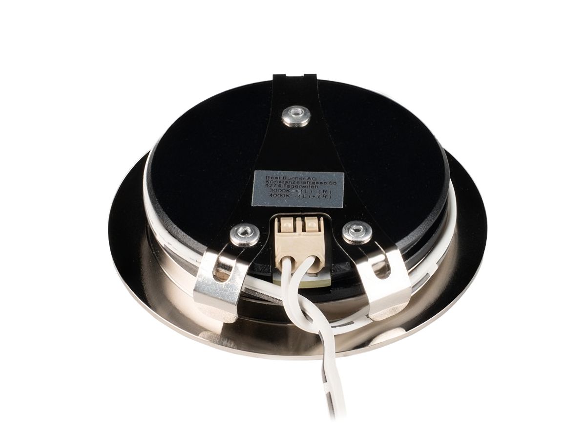 EB-LED Spot Mesa Spin CCT 58 3W Edelst. - 24VDC, 300lm, 3000K, Loch D:55-58mm